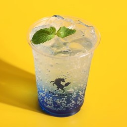 Iced Blue Curacao Soda