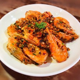 กุ้งอบเกลือ
