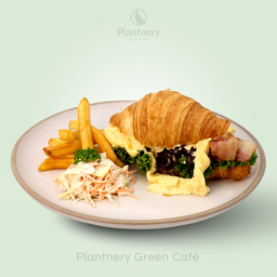 เบคอนไข่ข้นครัวซองต์ ★ 𝘐