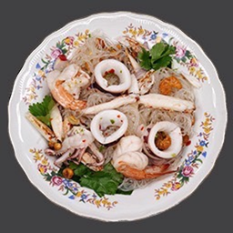Spicy Seafood Salad With Glass Noodle / ยำวุ้นเส้นทะเล