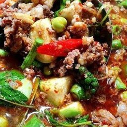 แกงป่าเนื้อ(พริกแกงใต้)