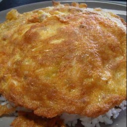 ข้าวไข่เจียว 2 ฟอง