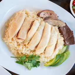 ข้าวมันไก่+เครื่องใน