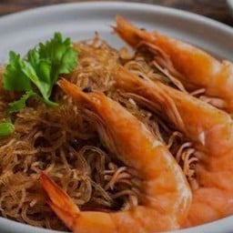 กุ้งอบวุ้นเส้น