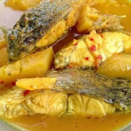 แกงส้มปลาเก๋า 石斑魚咖哩湯