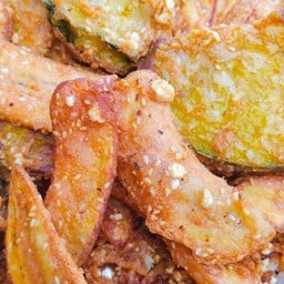 กล้วย ฟักทอง ทอด