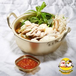 ชาบูอกไก่พร้อมทาน