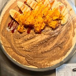 nutella กล้วยหอมและฝอยทอง