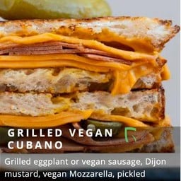 Grilled Vegan Cubano