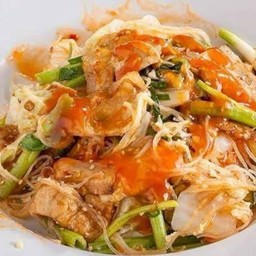 สุกี้แห้งไก่