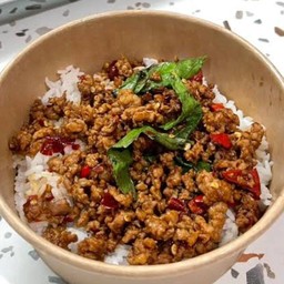 ข้าวกะเพราหมูสับ