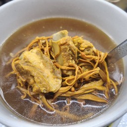 ดอกถั่งเช่ากระดูกหมู 冬虫草花汤