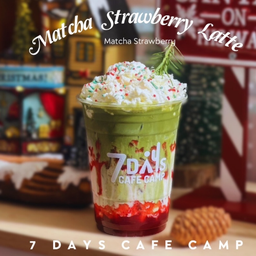Matcha Strawberrry Latte