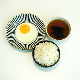 เซ็ท ข้าว+ไข่+ซุป