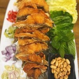 เมี่ยงปลากระพงโบราณ(ไซด์ 1 กก 2 ขีดขึ้นไป)
