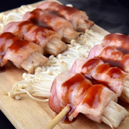 Y04 เบคอนเห็ดเข็มทอง