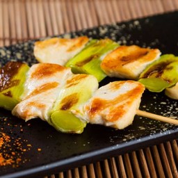 Y05 ต้นหอมญี่ปุ่นย่าง Negi-kushi