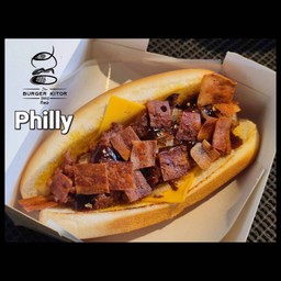 เนื้อผัดหอมชีสเบคอน