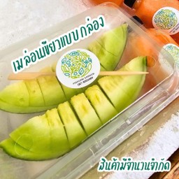 เมล่อนญี่ปุ่น ชิโนบิ เนื้อเขียว