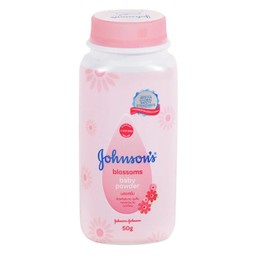 จอห์นสัน แป้งเด็ก พริ้งค์บลอสซั่ม สีชมพู 50 ก.