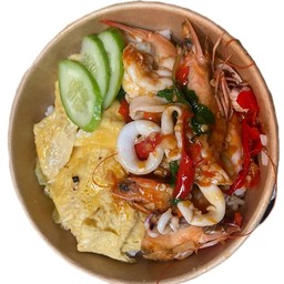 กระเพราไข่ข้นมั้ยจ้ะ - (ฮาล้าล)