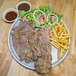 เนื้อจิ้มแจ่ว+เนื้อเซอร์ลอย