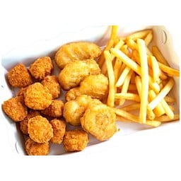 ชุดคุ้ม ไก่ป็อปกรอบ 10ชิ้น+นักเก็ตไก่ 6ชิ้น+เฟรนฟราย 1ชุด