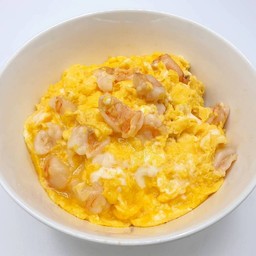 ข้าวไข่ข้นกุ้งสด