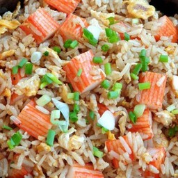 ข้าวผัดปูอัด