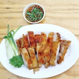 ไก่ย่างน้ำจิ้มแจ่ว จานเดี่ยว