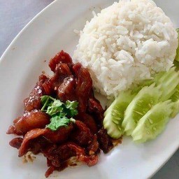 เนื้อหวานราดข้าว