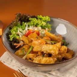 กระเพาะปลาผัดแห้ง