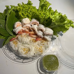 เมี่ยงกุ้งตรงปกน้ำจิ้มอร่อยคัก