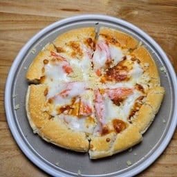 พิซซ่าปูอัด+แฮม ชีส