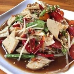 ตำหมูยอปูปลาร้า