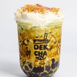 ชาเขียวนมสดพ่นไฟ