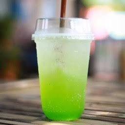 น้ำแตนตาลูปโซดา