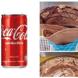 [อร่อยซ่ากับโค้ก] นูเทลล่า+เนยถั่วลิสง +  โค้ก ออริจินัล (กระป๋อง)