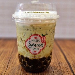 มัทฉะลาเต้มุกลาวา