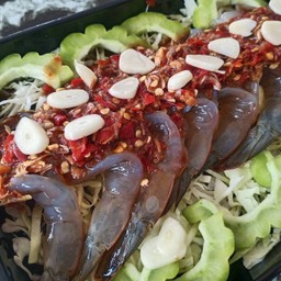 กุ้งแช่น้ำปลาร้า