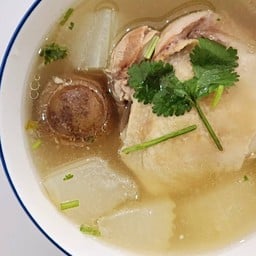 ซุปไก่ตุ๋นฟักมะนาวดอง