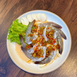 กุ้งแช่น้ำปลา