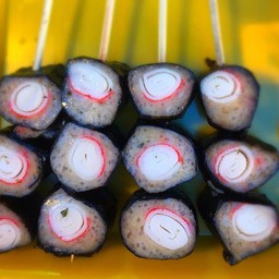 ไก่จ้อไส้ปูอัดสาหร่าย