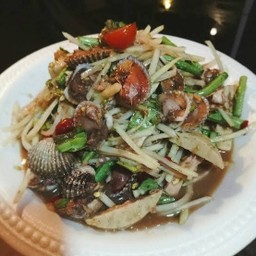 ตำหอยแครง