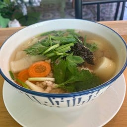 ต้มจืดเต้าหู้หมูสีปสาหร่าย