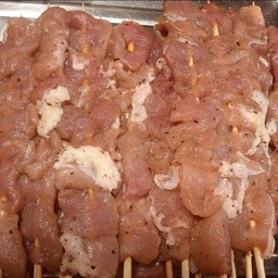 หมูเสียบไม้