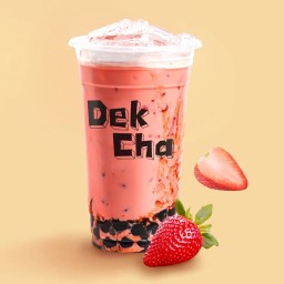 ชานมสตรอว์เบอร์รี่