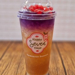 น้ำผึ้งมะนาวอัญชันโซดาป๊อปจุ๊สย์