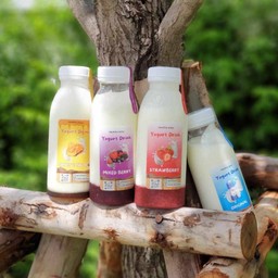 [ส่วนลดพิเศษ] โยเกิร์ตพร้อมดื่ม 3 ขวด