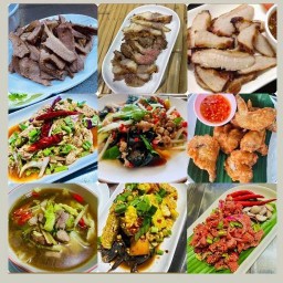ครัว ณ จันท์1999 ( ส้มตำ ลาบ ก้อย อาหารตามสั่ง ) ถนนพระยาตรัง
